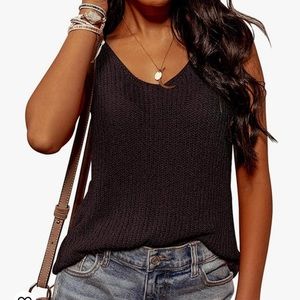Women’s sweater tank top